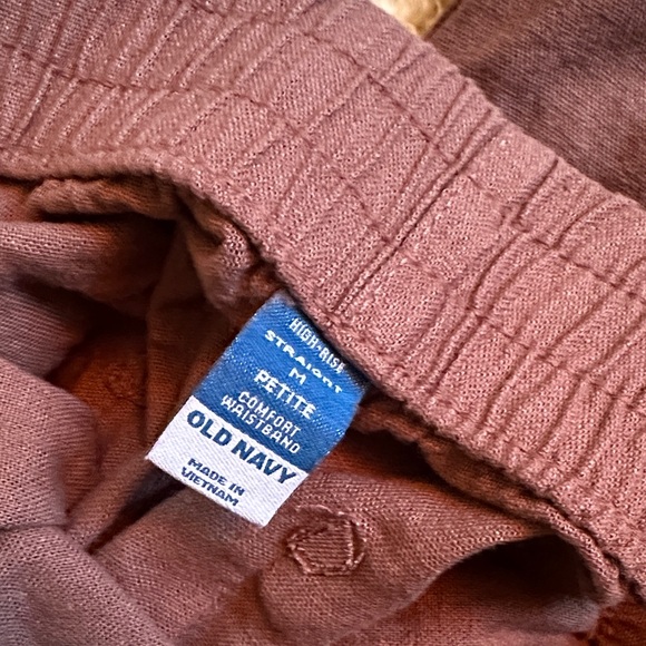 Old Navy High-Rise Taupe & black linen bundle - Picture 3 of 8